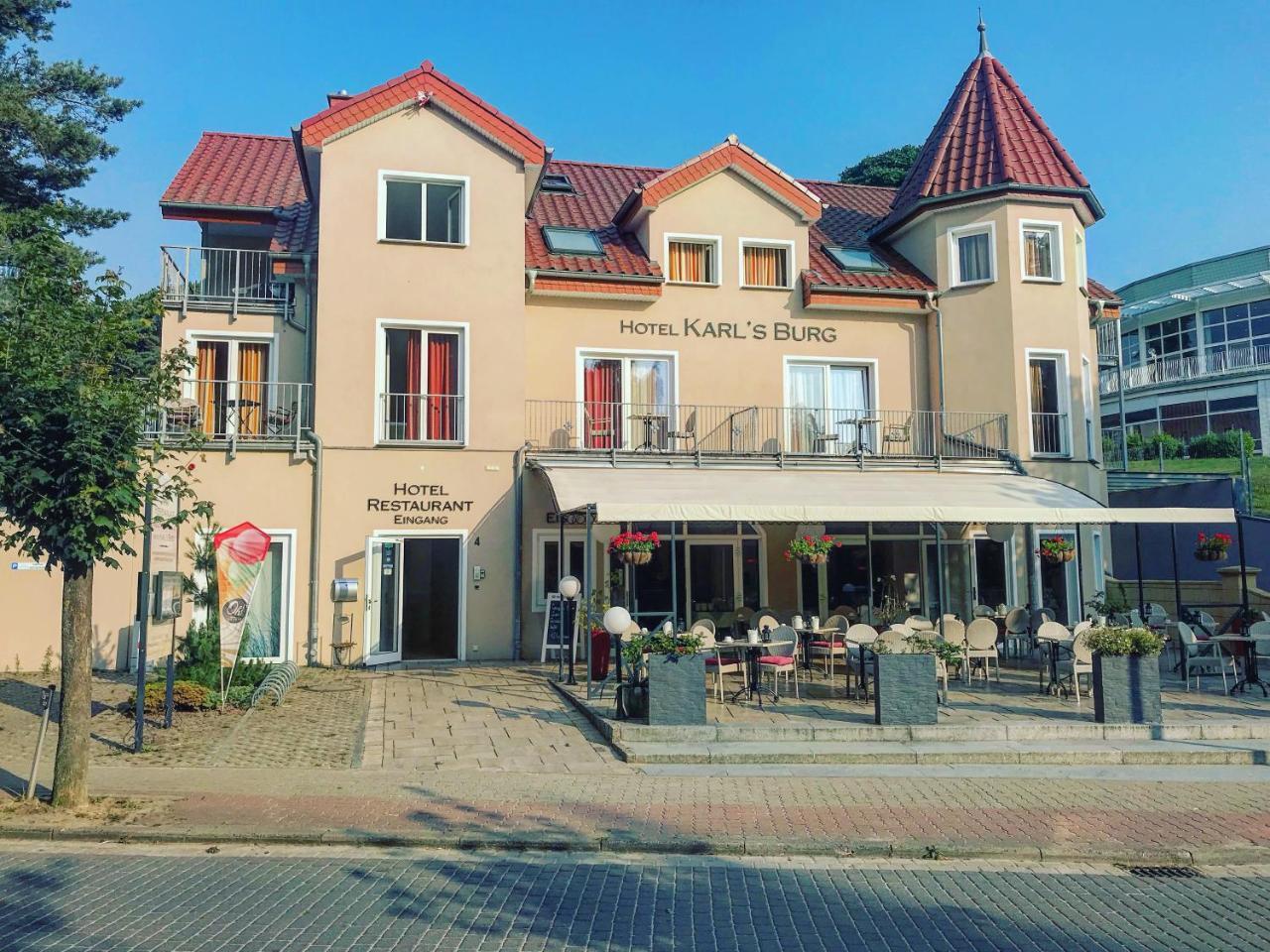 Hotel Karl'S Burg Kolpinsee Exterior photo